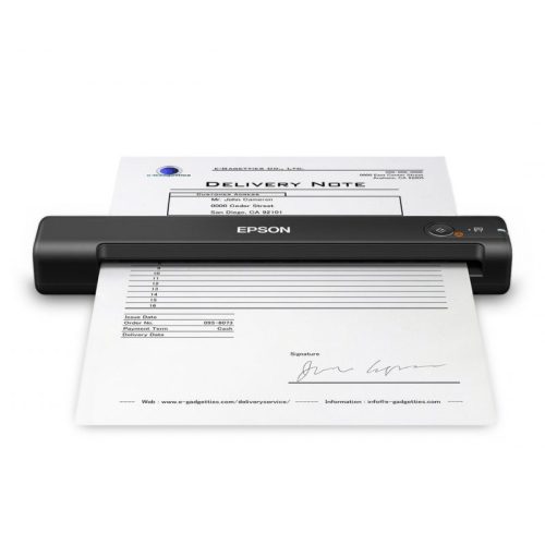 SCANNER EPSON WORKFORCE ES-50, 600 X 600 DPI, ESCÁNER COLOR, USB, NEGRO, B11B252201