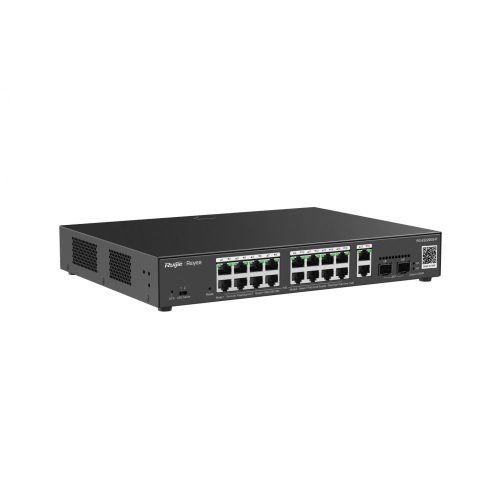 SWITCH RUIJIE GIGABIT ETHERNET RG-ES220GS-P, 18 PUERTOS RJ-45 10/100/1000MBP, 40GBIT/S, 8000 ENTRADAS - ADMINISTRABLE, RG-ES220GS-P