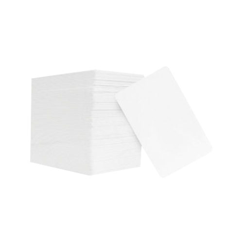 TARJETAS IMPRIMIBLES DE PVC ACCESSPRO, 5.39 X 8.57CM, BLANCO - 100 PIEZAS, ACCESSCARDPVC