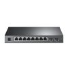 SWITCH TP-LINK GIGABIT ETHERNET TL-SG2210P, 8 PUERTOS POE+ 10 100 1000MBPS + 2 PUERTOS SFP, 20 GBIT S, 8000 ENTRADAS, ADMINISTRABLE, TL-SG2210P