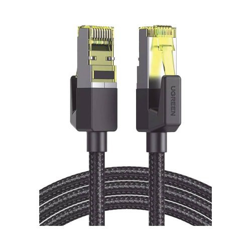 CABLE ETHERNET CAT7 CLASSⅠ F/FTP DE 3 METROS, CON MALLA DE NYLON PARA MAYOR DURABILIDAD, ALTA VELOCIDAD Y CONEXIÓN ESTABLE, IDEAL PARA REDES DE ALTA DEMANDA, ENVÍO LOCAL EN TIJUANA