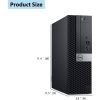 COMPUTADORA DE ESCRITORIO DELL OPTIPLEX 7050 SFF, AMD RADEON RX550 2GB, INTEL I7-7700 3.40GHZ-4.0GHZ 16GB DDR4, 256GB SSD W10 PRO, NEGRO