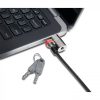 KENSINGTON CANDADO DE LLAVE PARA LAPTOPS CLICKSAFE, 1.8 METROS, NEGRO, K67974WW