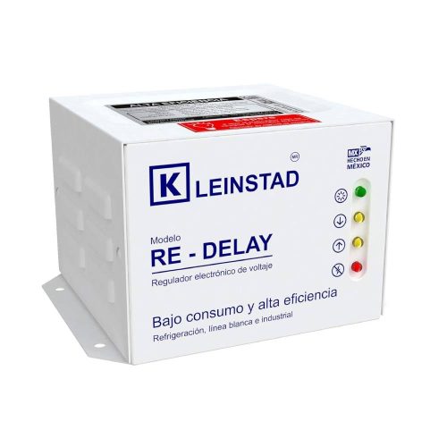 REGULADOR DE VOLTAJE KLEINSTAD RE-DELAY PARA REFRIGERADORES DE HASTA 3,300VA/2,000W, 120VCA, RE-DELAY-2000