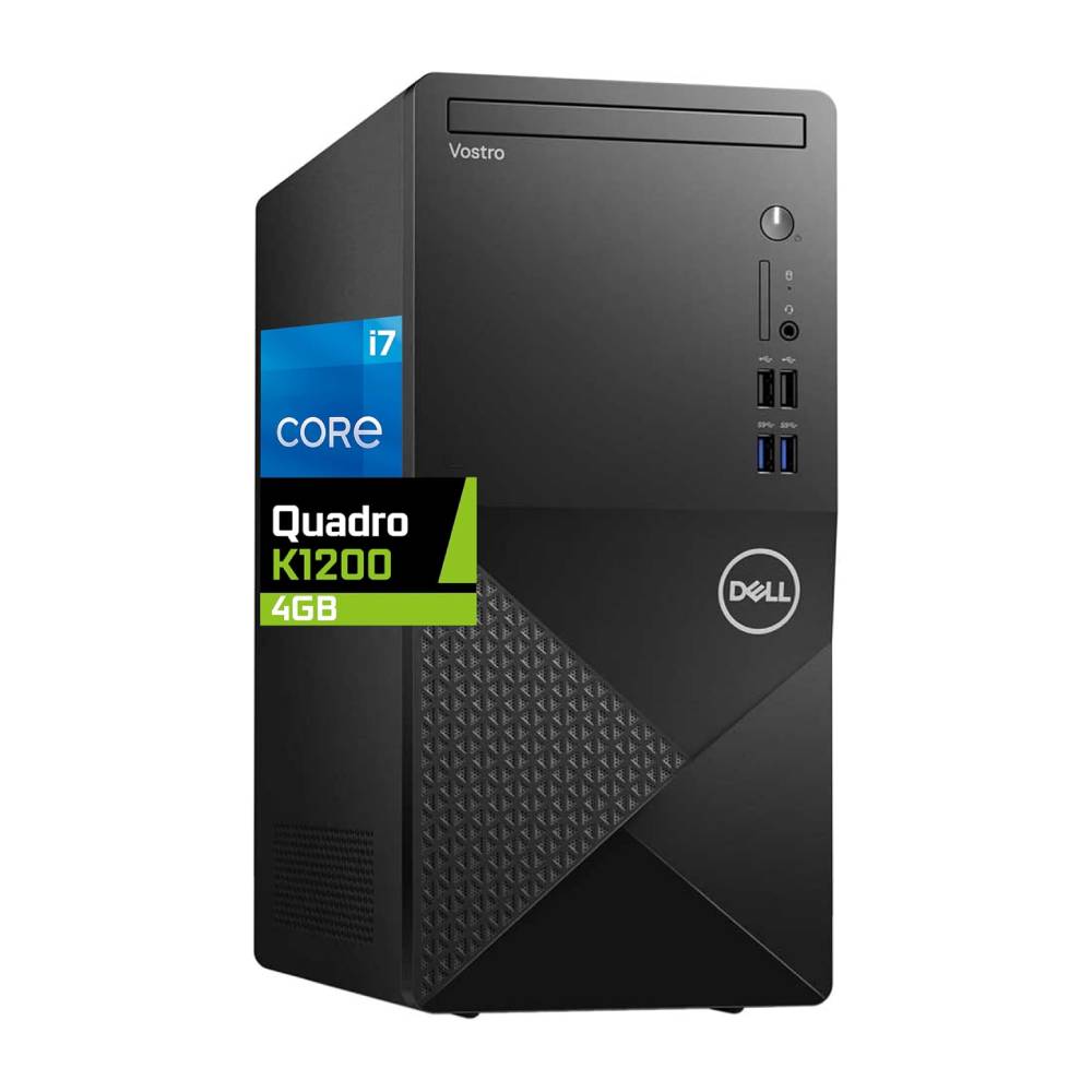 COMPUTADORA DE ESCRITORIO DELL VOSTRO 3910 TORRE DE VENTA EN TIJUANA, INTEL CORE I7-12700K, 64GB RAM DDR4, SSD NVME 2TB, GRÁFICOS NVIDIA QUADRO K1200 4GB,