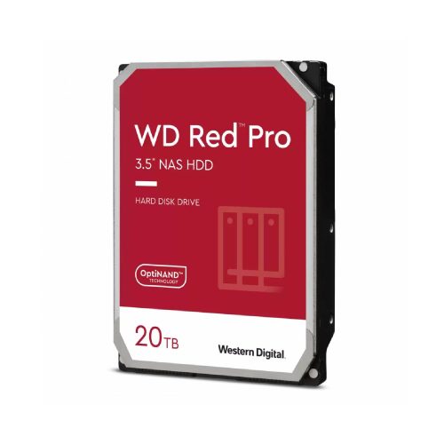 ﻿DISCO DURO PARA NAS WESTERN DIGITAL WD RED PRO 3.5'', 20TB, SATA III, 6 GBIT/S, 7200RPM, 512MB CACHE, WD201KFGX