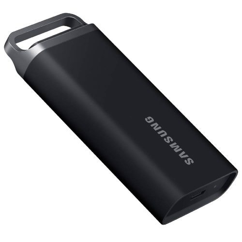 UNIDAD DE ALMACENAMIENTO SSD SAMSUNG PORTÁTIL DE 8 TB T5 EVO, USB 3.2 GEN 1 UNIDAD EXTERNA DE ESTADO SÓLIDO, HASTA 460 MB/S, MU-PH8T0S/AM, NEGRO