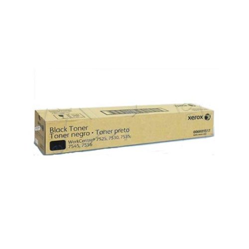 TÓNER XEROX 006R01517 NEGRO, 26.000 PÁGINAS, (D90) WC7545/75567525/7530/7535/7970, 006R0151