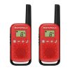 MOTOROLA TALKABOUT T110 INDIVIDUAL PACK, COLOR ROJO, CON 22 CANALES, VISUALIZACIÓN LCD, UN ALCANCE DE HASTA 16 MILLAS