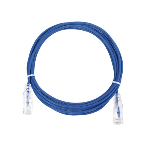 CABLE PATCH CAT6 LINKEDPRO BY EPCOM SLIM UTP RJ-45 MACHO - RJ-45 MACHO, 3 METROS, AZUL, LP-UT6-300-BU28
