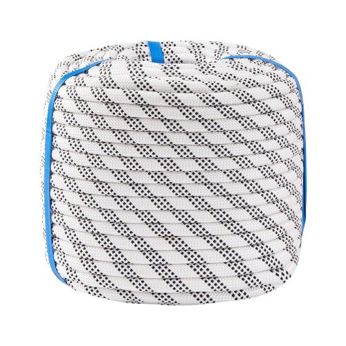 CUERDA DE NYLON DE 1/2 PULGADA Y 100 PIES, CUERDA DE ARBORISTA DE ESCALADA DOBLE TRENZADA DE POLIÉSTER, CUERDA DE SEGURIDAD PARA TIRAR DE ÁRBOLES, CUERDA DE APAREJO NÁUTICO