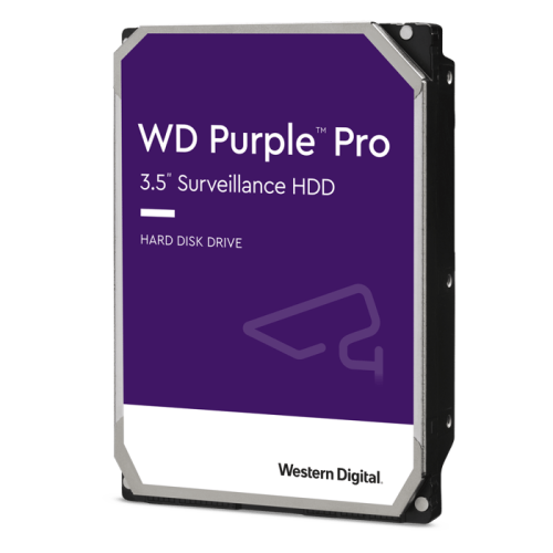 DISCO DURO WESTERN DIGITAL (WD) PURPLE PRO DE 10 TB, 7200 RPM, OPTIMIZADO PARA SOLUCIONES DE VIDEOVIGILANCIA CON ANALÍTICOS, USO 24/7, GARANTÍA DE 5 AÑOS