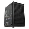 GABINETE COOLER MASTER MASTERBOX Q300L V2, MINI-TOWER, MICRO-ATX MINI-ITX, USB 3.0, SIN FUENTE, 1 VENTILADOR INSTALADO, NEGRO, Q300LV2-KGNN-S00