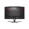 MONITOR GAMER CURVO AOC C32G3E LED 31.5", 1920X1080 FULL HD, FREESYNC, 165HZ, HDMI/DISPLAYPORT, NEGRO/ROJO, C32G3E