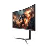 MONITOR GAMER CURVO BALAM RUSH BR-940733 LED 34, 3440X1440 ULTRA WIDE QUAD HD, G-SYNC FREESYNC, 165HZ, HDMI DISPLAYPORT, BOCINAS INTEGRADAS, NEGRO, BR-940733