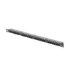 PANEL DE PARCHEO DE IMPACTO LINKEDPRO BY EPCOM (110) SIN BLINDAJE DE 24 PUERTOS CAT6A CON BARRA PARA ORGANIZAR CABLE, LP-PP-CU-6A-24P