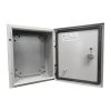 PRECISION GABINETE DE ACERO IP66 PARA EXTERIORES, 30 X 40 X 20CM, HASTA 30KG, GRIS, PST-3040-20A
