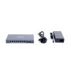 SWITCH HIKVISION GIGABIT ETHERNET DS-3E1510P-SI, 8 PUERTOS POE+ 10 100 1000MBPS + 2 PUERTOS SFP, 20 GBITS, 8.000 ENTRADAS - ADMINISTRABLE, DS-3E1510P-SI