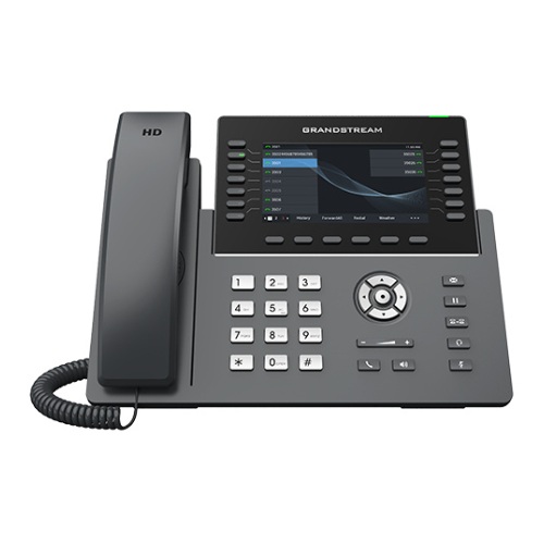 TELÉFONO IP GRP2650 WI-FI, GRADO OPERADOR, 14 LÍNEAS SIP CON 6 CUENTAS, PANTALLA LCD 5, PUERTOS GIGABIT, BLUETOOTH, POE, CODEC OPUS, IPV4 IPV6 CON GESTIÓN EN LA NUBE GDMS, GRP2650