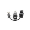 TRANSCECTOR (BALUNS) TURBOHD, EPCOM, HIKVISION CON BOTÓN PUSH HASTA 8 MP (4K), 100% COBRE, SOPORTA HD-TVI / AHD / CVI / CVBS / AUDIO POR COAXITRON – MODELO DS-1H18S/E(C) - Image 2