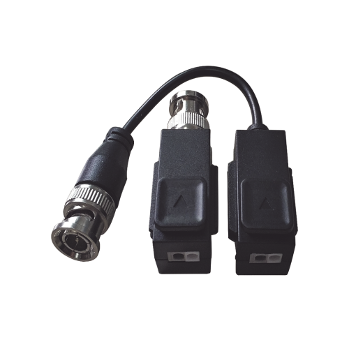 TRANSCECTOR (BALUNS) TURBOHD, EPCOM, HIKVISION CON BOTÓN PUSH HASTA 8 MP (4K), 100% COBRE, SOPORTA HD-TVI / AHD / CVI / CVBS / AUDIO POR COAXITRON – MODELO DS-1H18S/E(C)