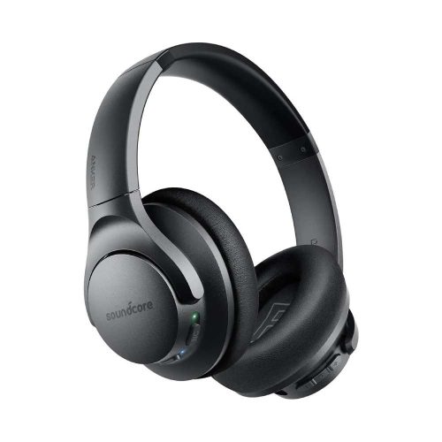 AUDÍFONOS INALÁMBRICOS DIADEMA SOUNDCORE LIFE Q20 CON CANCELACIÓN DE RUIDO, 60 HORAS DE REPRODUCCIÓN, HI-RES, 4 MICRÓFONOS PARA TRABAJO, GYM Y GAMING COLOR BLACK