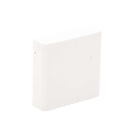 CAJA TERMINAL LINKEDPRO BY EPCOM DE FIBRA ÓPTICA (ROSETA) CON UN ACOPLADOR SC APC, COLOR BLANCO, LP-FOFB