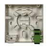 CAJA TERMINAL LINKEDPRO BY EPCOM DE FIBRA ÓPTICA (ROSETA) CON UN ACOPLADOR SC APC, COLOR BLANCO, LP-FOFB