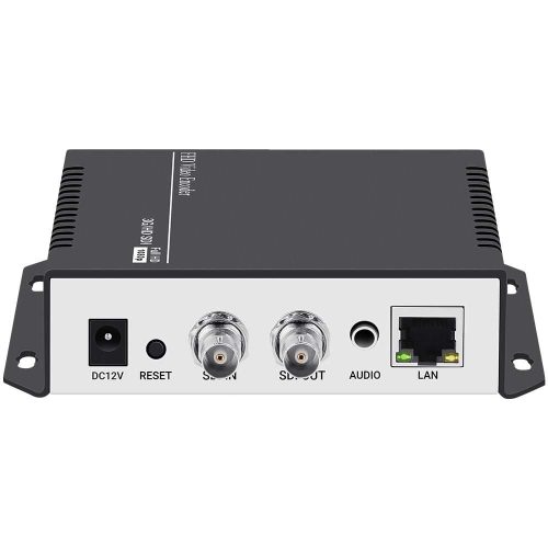 CODIFICADOR DE TRANSMISIÓN DE VIDEO URAYCODER H.265 H.264 SD HD 3G SDI A IP, CON PROTOCOLOS RTSP, UDP, SRT, HLS, ONVIF, RTMPS, MP4, PARA IPTV, YOUTUBE, FACEBOOK, SERVIDOR DE TRANSMISIÓN EN VIVO