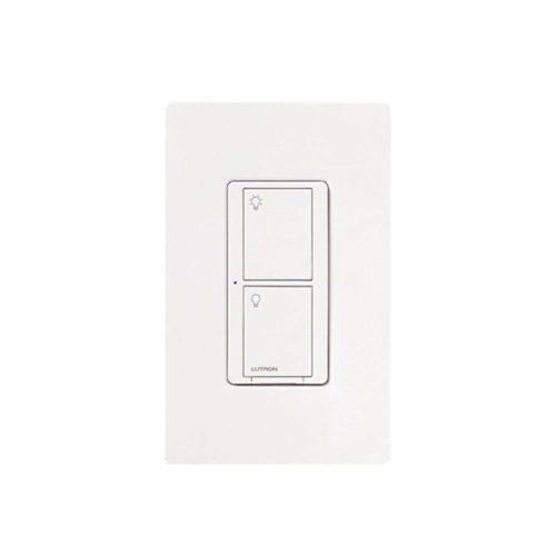 INTERRUPTOR INTELIGENTE ON OFF LUTRON CASETA WIRELESS, NO REQUIERE CABLE NEUTRO, 5A 120-277V, PD5WSDVWH