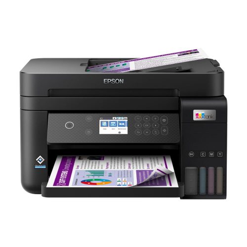 MULTIFUNCIONAL EPSON ECOTANK L6270, COLOR, INYECCIÓN DE TINTA, TANQUE DE TINTA, INALÁMBRICO, PRINT COPY SCAN, C11CJ61301