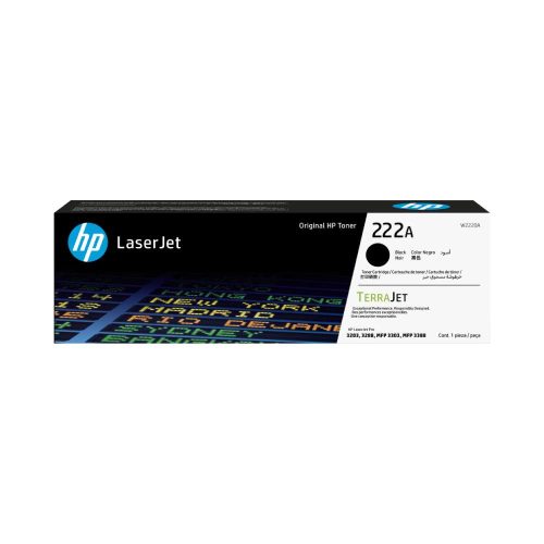 TÓNER HP 222A NEGRO, 1.300 PÁGINAS, W2220A