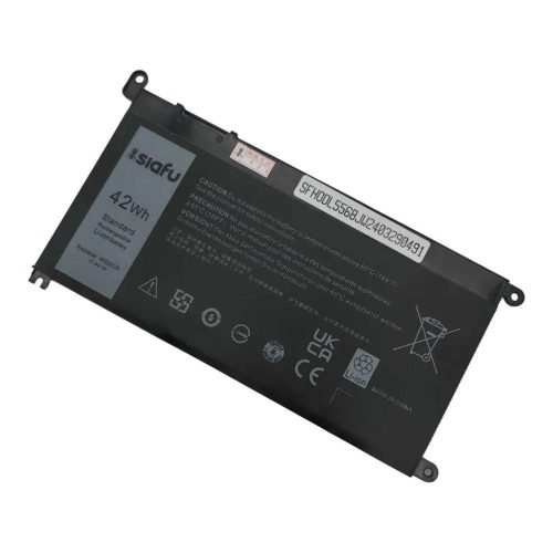 BATERÍA COMPATIBLE PARA DELL INSPIRON 7560 7460 7368 7472 5570 42 WH, BATERÍA, COLOR NEGRO, WDX0R