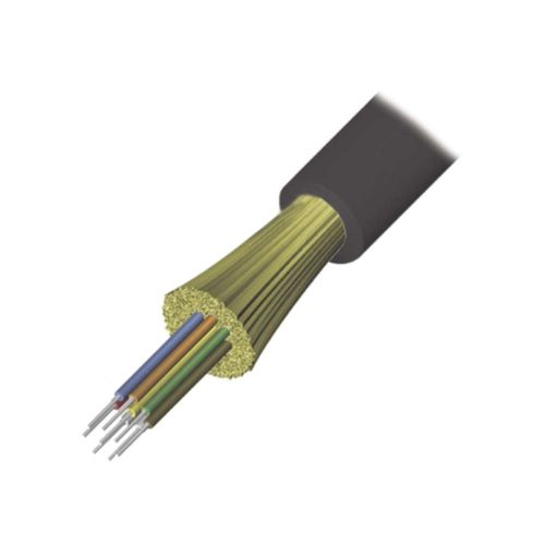CABLE DE FIBRA ÓPTICA DE 6 HILOS SIEMON, INTERIOR/EXTERIOR, TIGHT BUFFER, NO CONDUCTIVA (DIELÉCTRICA), LS0H, MULTIMODO OM4 50/125 OPTIMIZADA, 1 METRO, 9GD5H006DT501M