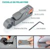 KIT DE HERRAMIENTAS PARA REDES RJ45, 12PZ PROBADOR DE CABLE 1