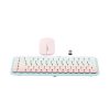 KIT DE TECLADO Y MOUSE UGREEN 25178, ALÁMBRICO INALÁMBRICO, USB, ROSA, ESPAÑOL, 25178