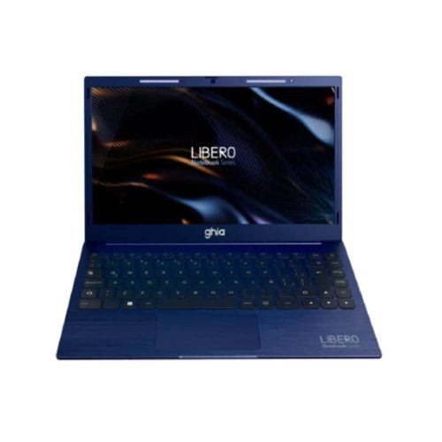 PORTATIL LAPTOP GHIA LIBERO 14" 1366X768 HD, INTEL CELERON N4020C, 8GB, 256GB SSD, WINDOWS 11 HOME, ESPAÑOL, NAVY BLUE, LH714A