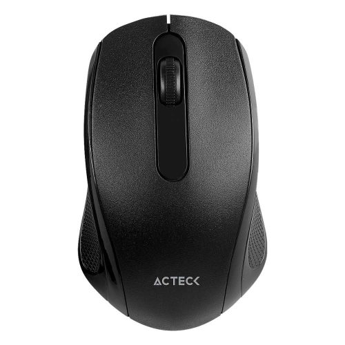 MOUSE ACTECK ÓPTICO OPTIMIZE MI240, INALÁMBRICO, USB, 1200DPI, NEGRO, AC-928885