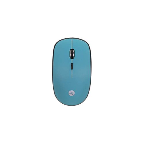 MOUSE ERGONÓMICO TECHZONE TZMOUINA02, INALÁMBRICO, USB, 1200DPI, AZUL, TZMOUINA02