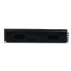 ORGANIZADOR DE CABLES PANDUIT HORIZONTAL PATCHLINK, SENCILLO (SOLO FRONTAL), CON TAPA EXTENDIDA, PARA RACK DE 19IN, 2UR, WMPHF2E