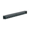 PDU PANDUIT BÁSICO PARA DISTRIBUCIÓN DE ENERGÍA, ENCHUFE DE ENTRADA NEMA L6-20P, CON 13 CONTACTOS C13, INSTALACIÓN HORIZONTAL DE 19IN, 1UR, 20 AMP, 220 VCA, P12B46M