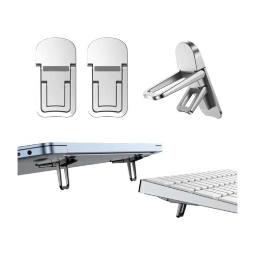 SOPORTES DE ALUMINIO PARA LAPTOP, DOS NIVELES DE AJUSTE