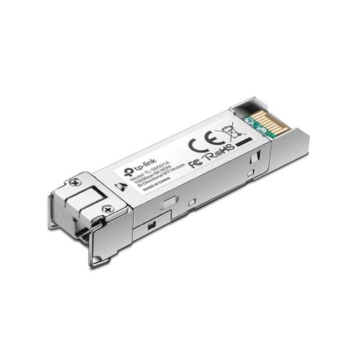 TRANSCEPTOR MINI-GBIC TP-LINK, SFP WDM BI-DIRECCIONAL, MONOMODO 1GBASE, DISTANCIA 10 KM, CONECTOR LC, (NECESITA EL MODELO TL-SM321B PARA ENLAZAR), TL-SM321A