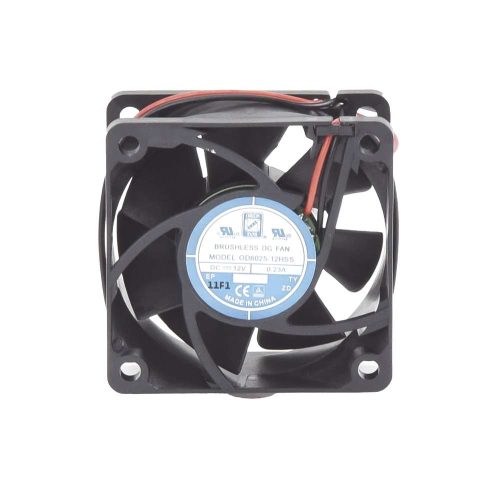 VENTILADOR ANTICONDENSANTE TXPRO AXIAL CUADRADO, 60X60X25 MM, 12 VCC, 4390 RPM, 1.8 W, 0.15 A, FLUJO DE AIRE DE 25.0 CFM, UNIÓN SELLADA, FAN-602512