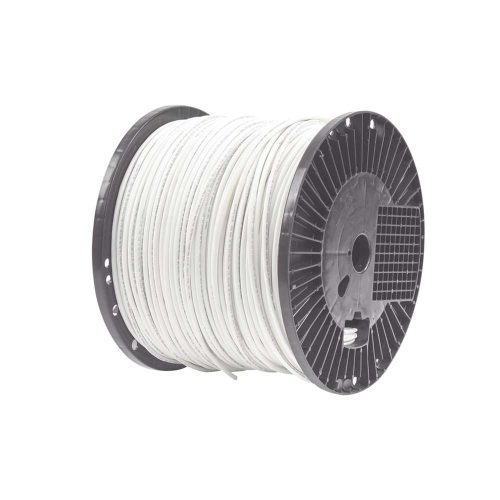 BOBINA DE CABLE PANDUIT UTP DE 4 PARES MATRIX, CAT6A DE DIÁMETRO REDUCIDO, 26 AWG, CMR (RISER), COLOR BLANCO, 305M, PUR6ASD04WH-CG