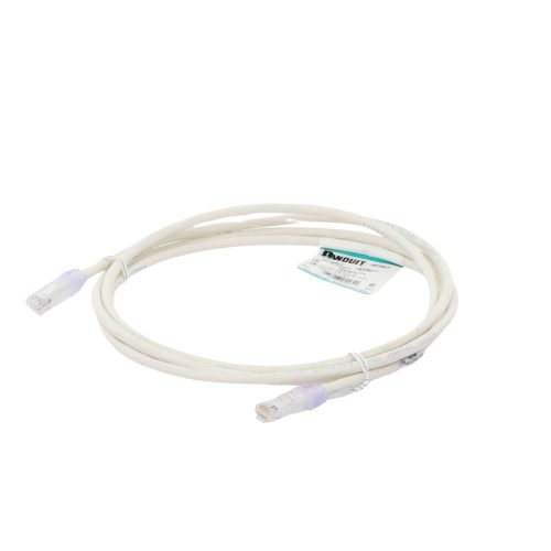 CABLE DE PARCHEO PANDUIT UTP CATEGORÍA 6, CON PLUG MODULAR EN CADA EXTREMO 2 M, BLANCO MATE, NK6PC7Y