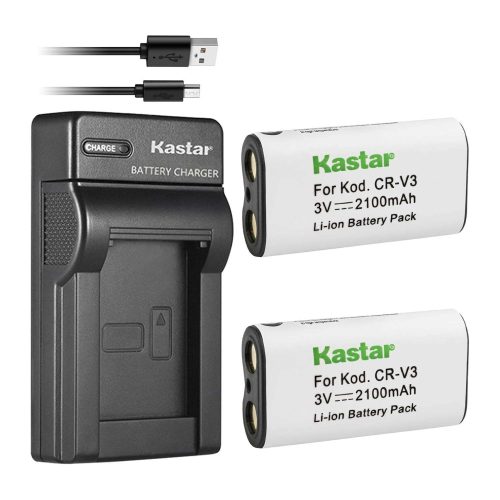 KASTAR, BATERÍA, CARGADOR USB PARA CRV3 CR-V3