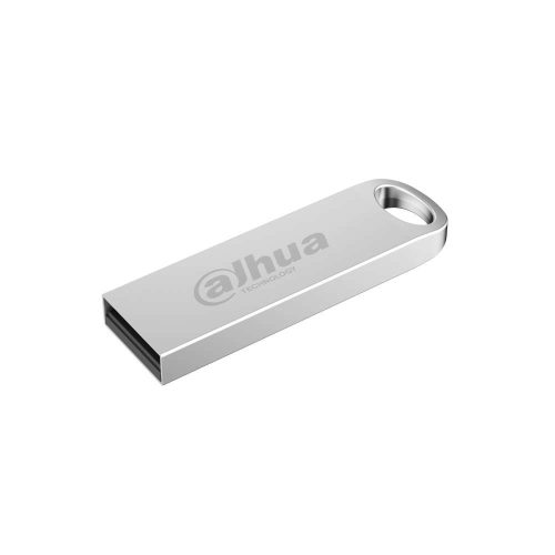 MEMORIA USB DAHUA U106, 16GB, USB-A 2.0, LECTURA 25MB S, ESCRITURA 10MB S, PLATA, DHI-USB-U106-20-16GB