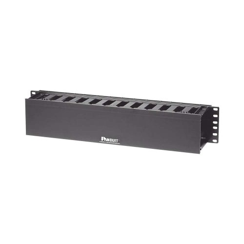ORGANIZADOR DE CABLES HORIZONTAL PANDUIT PATCHLINK, SENCILLO (SOLO FRONTAL), PARA RACK DE 19IN, 2UR, WMPF1E