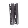 ORGANIZADOR VERTICAL PANDUIT NETRUNNER, DOBLE (FRONTAL Y POSTERIOR), PARA RACK ABIERTO DE 45 UNIDADES, 4.9IN DE ANCHO, COLOR NEGRO, WMPV45E